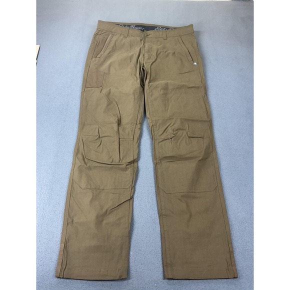 Eddie Bauer Other - Eddie Bauer First Ascent Pants Mens 33x32 Brown Cargo Outdoor Hiking Stretch